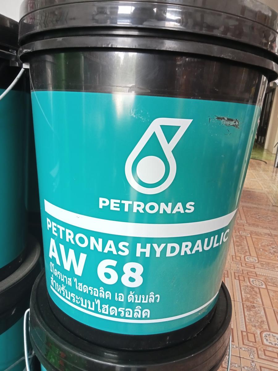 น้ำมันไฮดรอลิค68 แมคโค ,รถคีบ,รถเครน