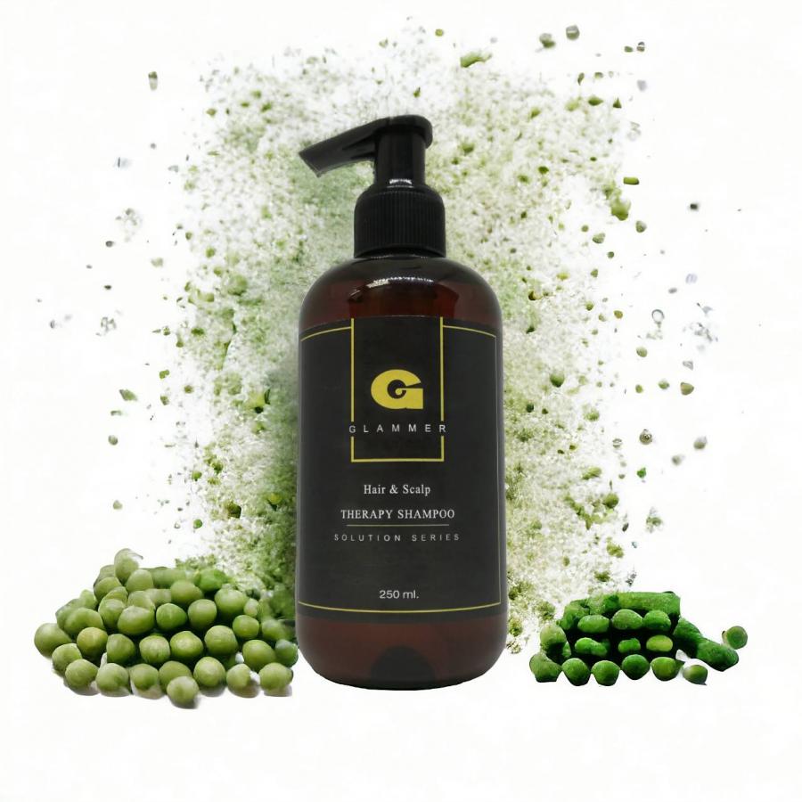  Pea Sprout Extract ช่วยเร่งการเจริญเติบโตของเซลผมใหม่ และลดการหลุดร่วงของเส้นผม ทำให้ผมดกหนาขี้น น้ำมันมะพร้าวสกัดเย็น,มะกรูด,มะคำดีควาย ลดปัญหาคันศรีษะ รังแค และการอักเสบต่างๆ